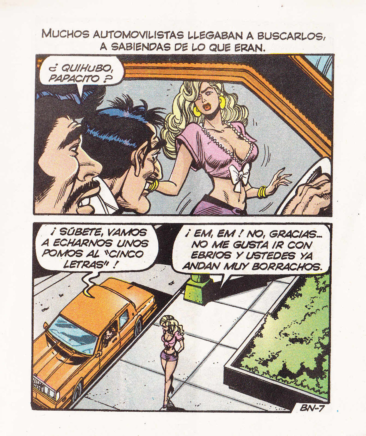 Bellas de Noche 108 - De tanto tragar chorizo page 9 full
