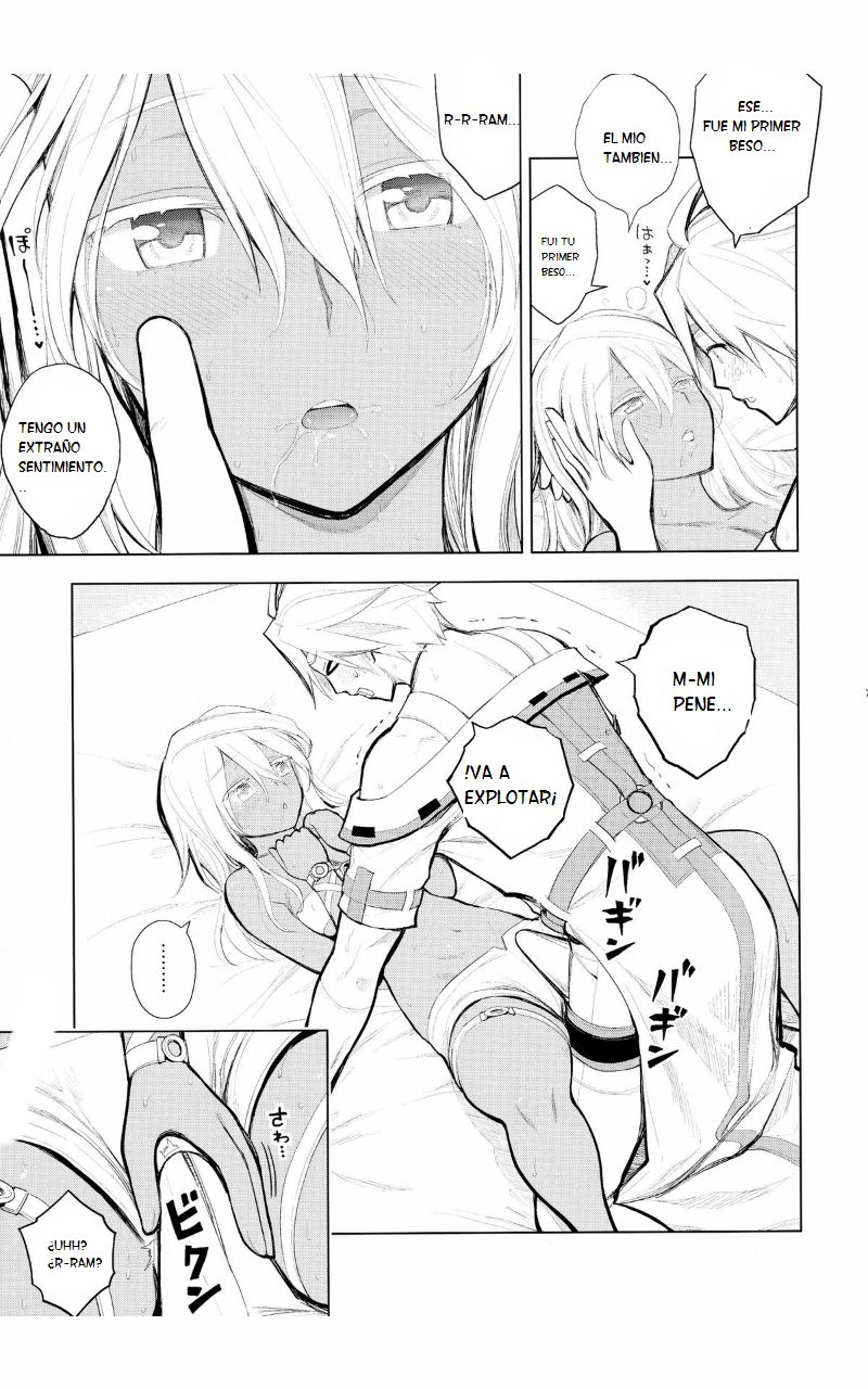 Sin-kun no Hatsu Shasei wa Ram-chan no Naka de do byu byu byu page 7 full