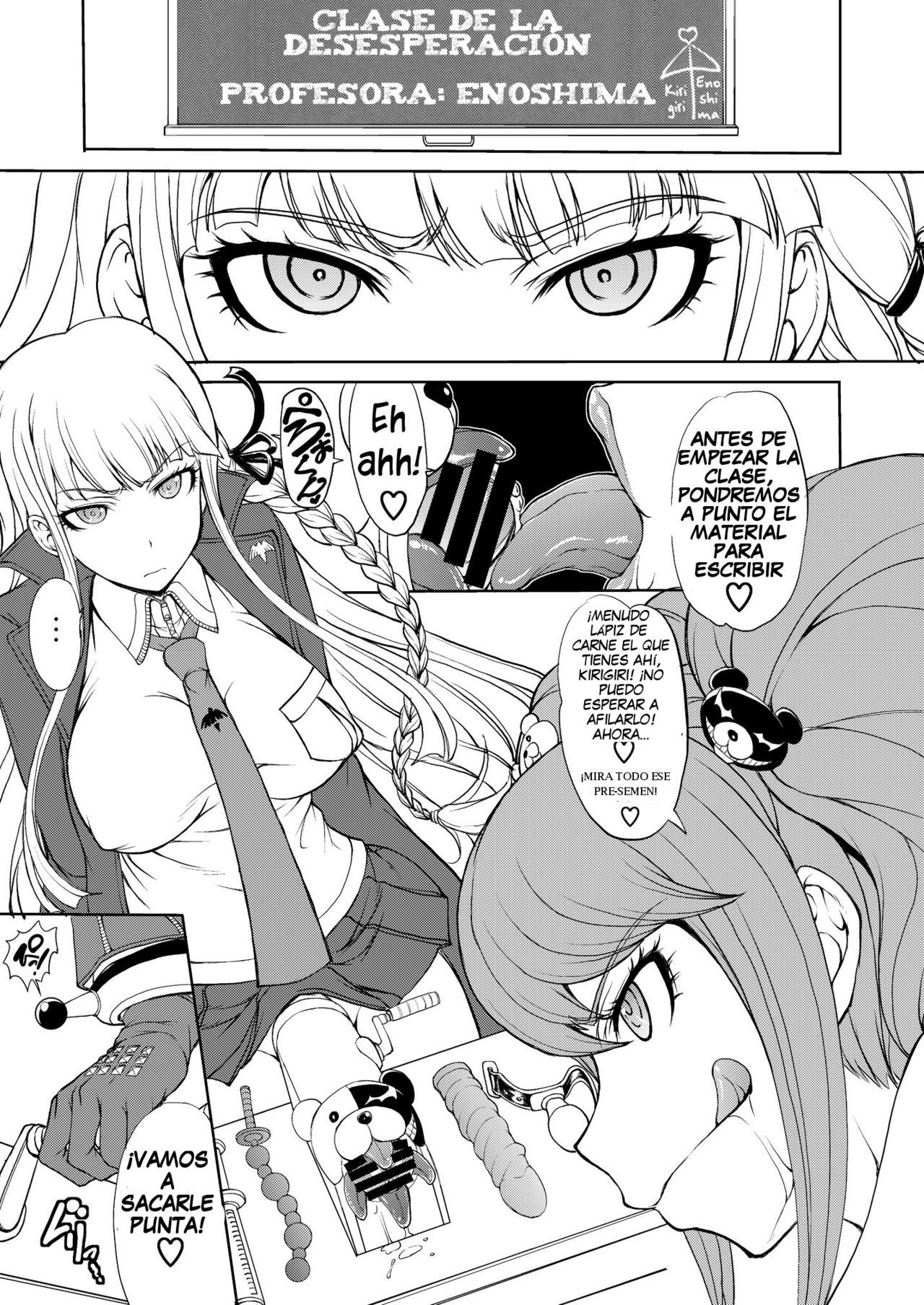 Enoshima Sensei no Chou Zetsubouteki Zecchou Jugyou page 6 full