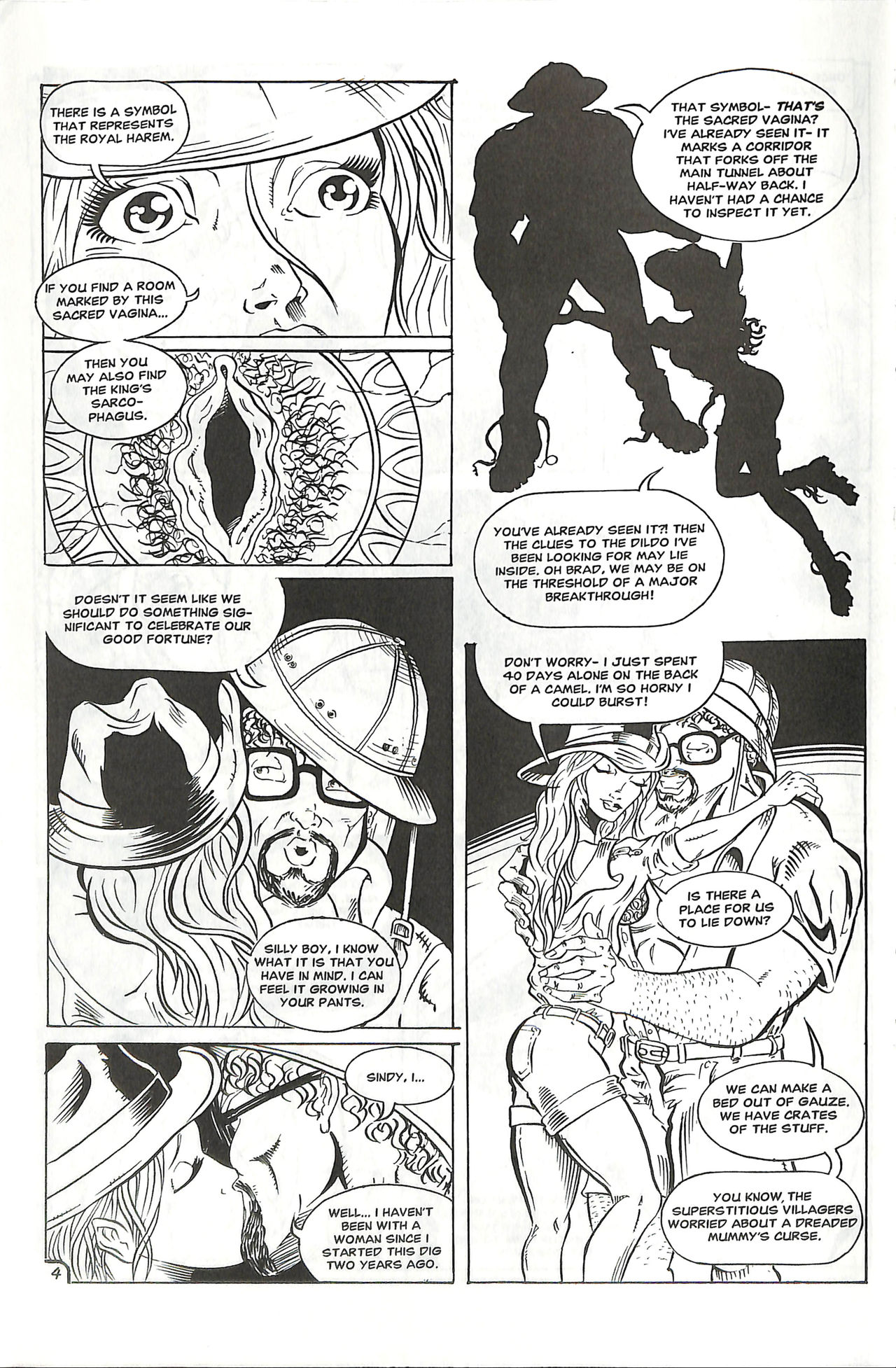 Sindy-Anna Moans : Quest for the Golden Dildo #2 page 7 full