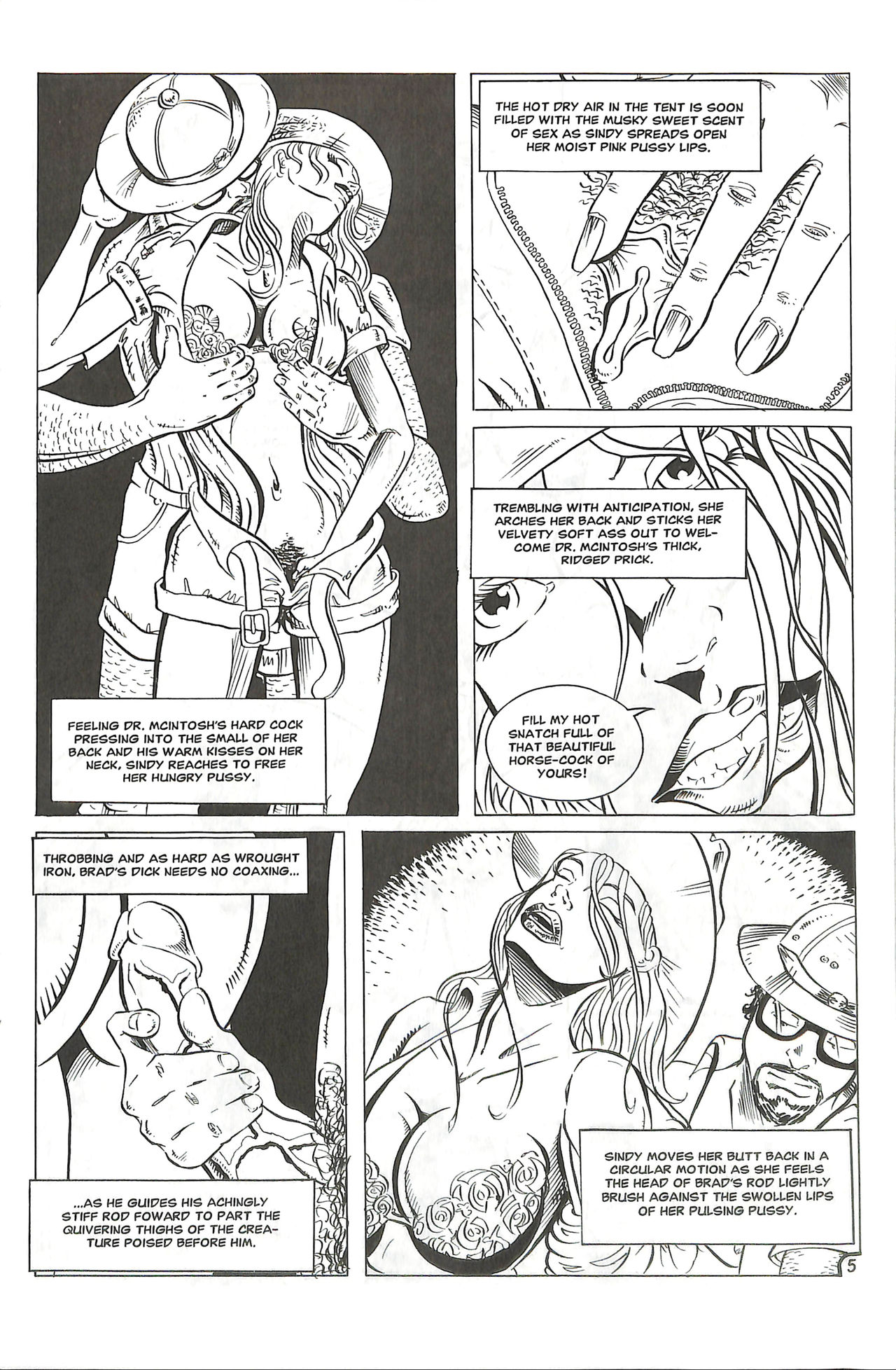 Sindy-Anna Moans : Quest for the Golden Dildo #2 page 8 full