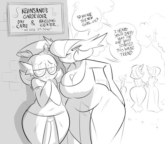 WHERE THE THICC GARDEVOIRS AT? page 6 full