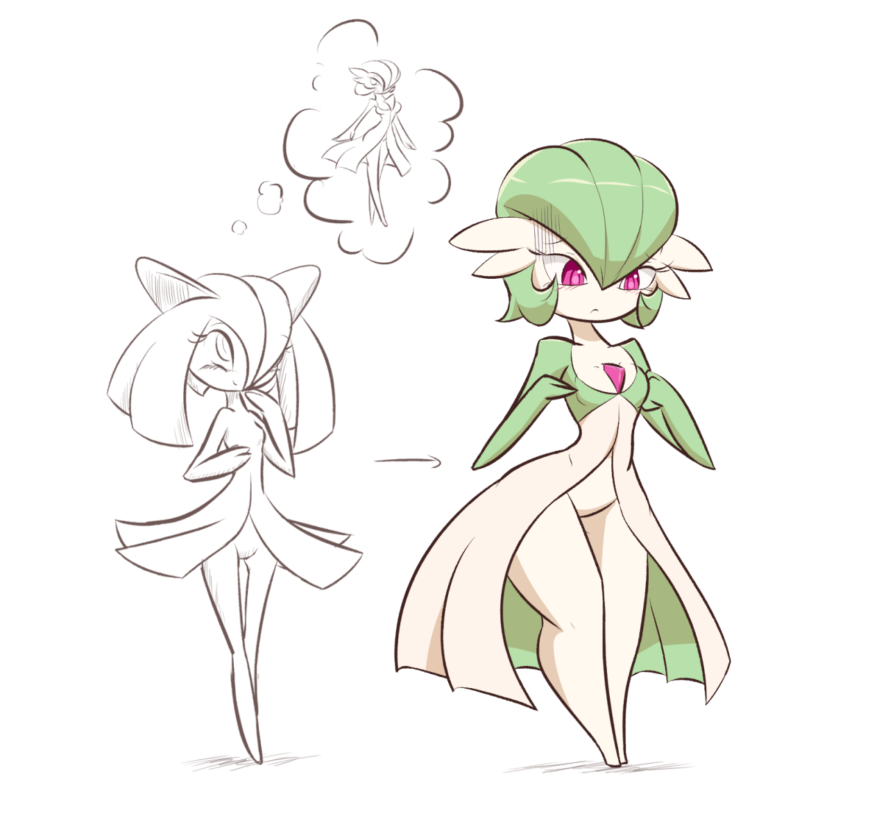 WHERE THE THICC GARDEVOIRS AT? page 7 full