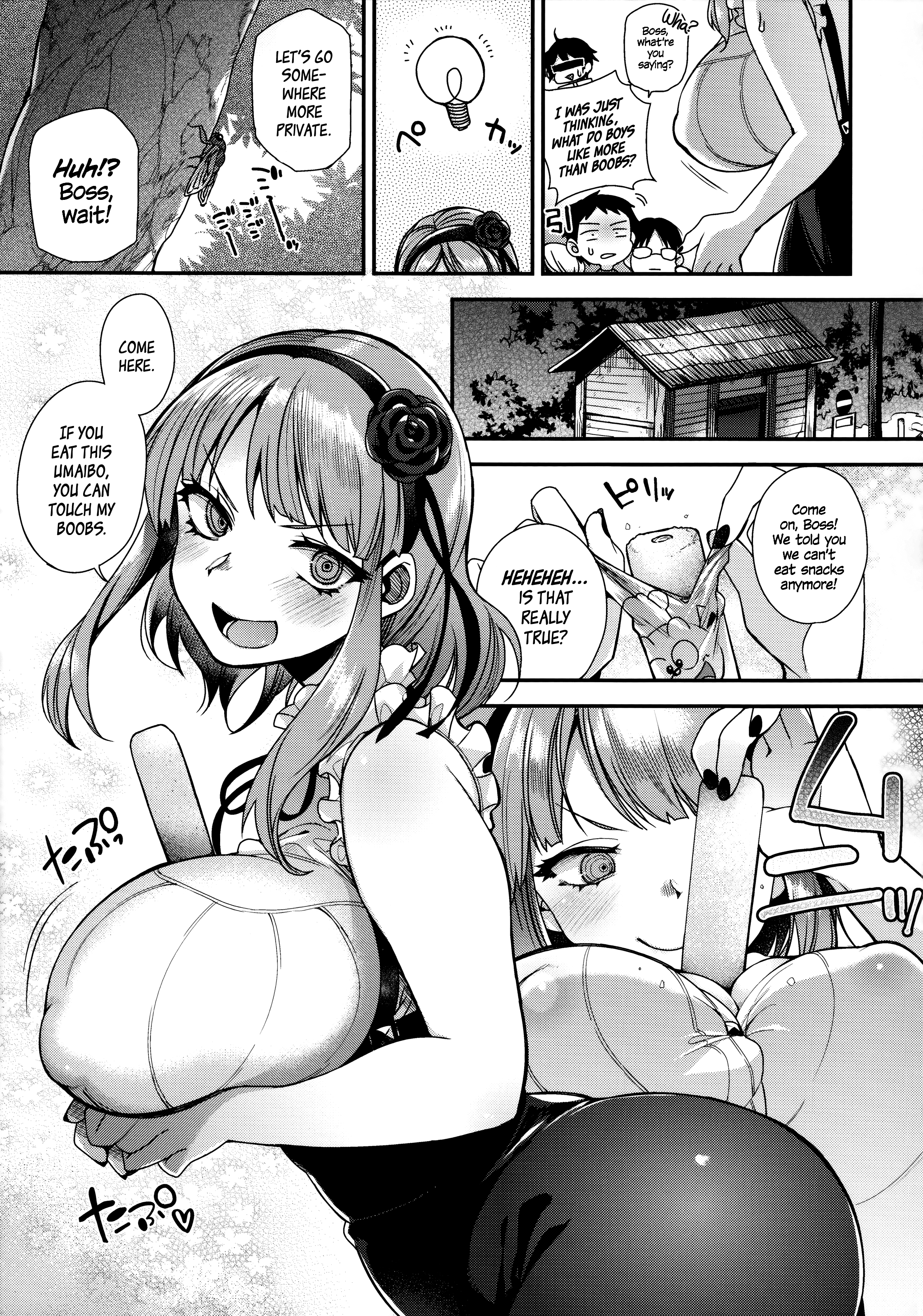 Boss no Dagashi | Boss's Snacks   =CW= page 6 full