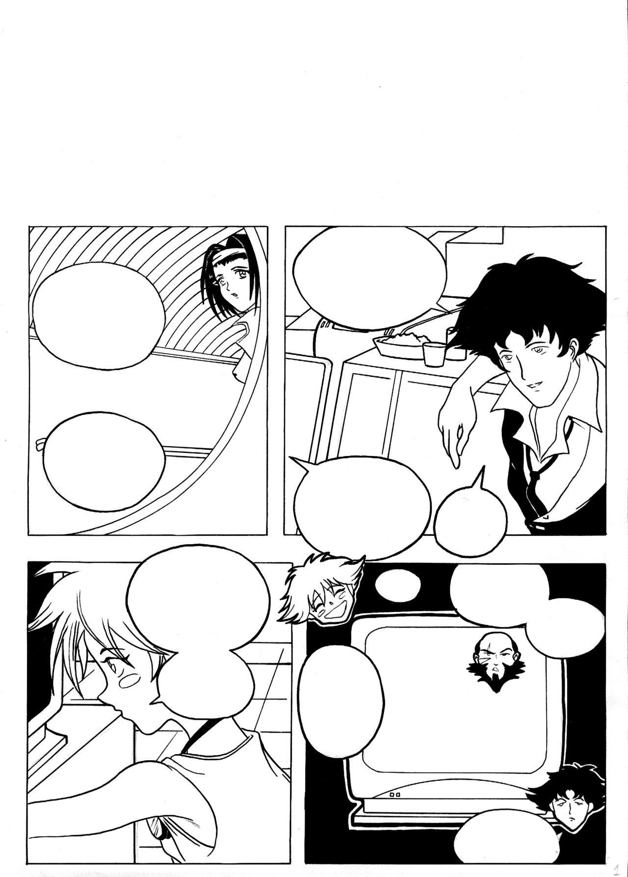 Cowboy Bebop Comic page 2 full
