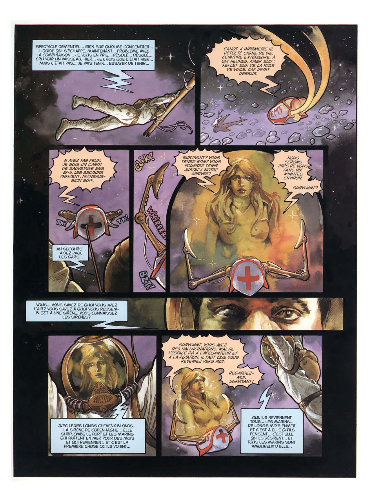 Salut les coquines - Volume 3 - La sirène de l'espace page 5 full