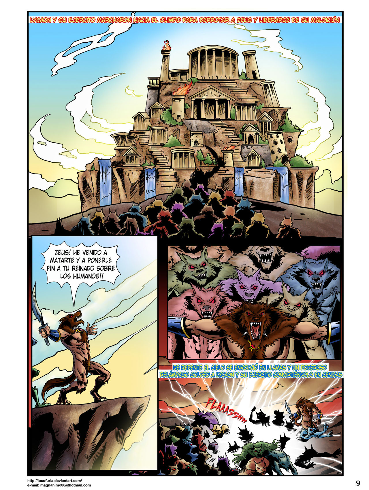 Lycaon, El Dios Lobo 1 page 10 full