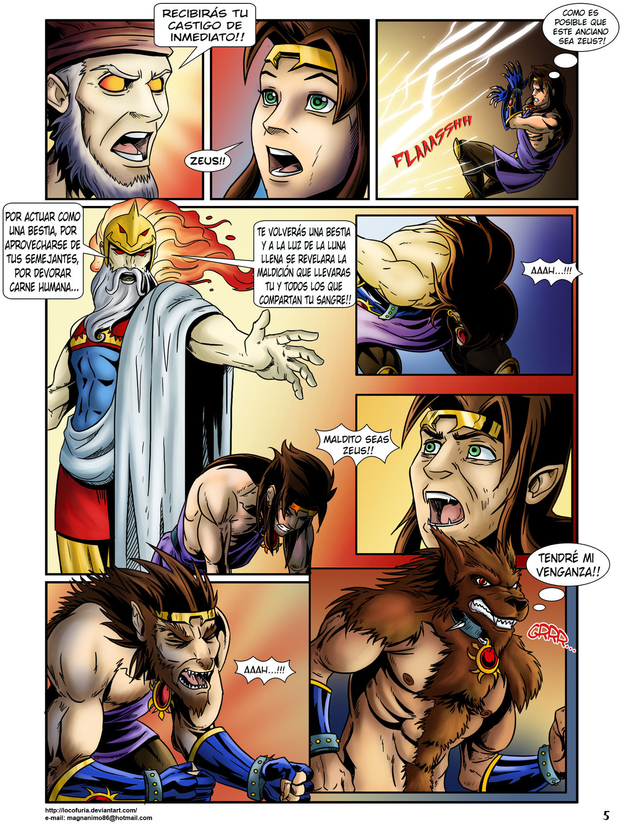Lycaon, El Dios Lobo 1 page 6 full