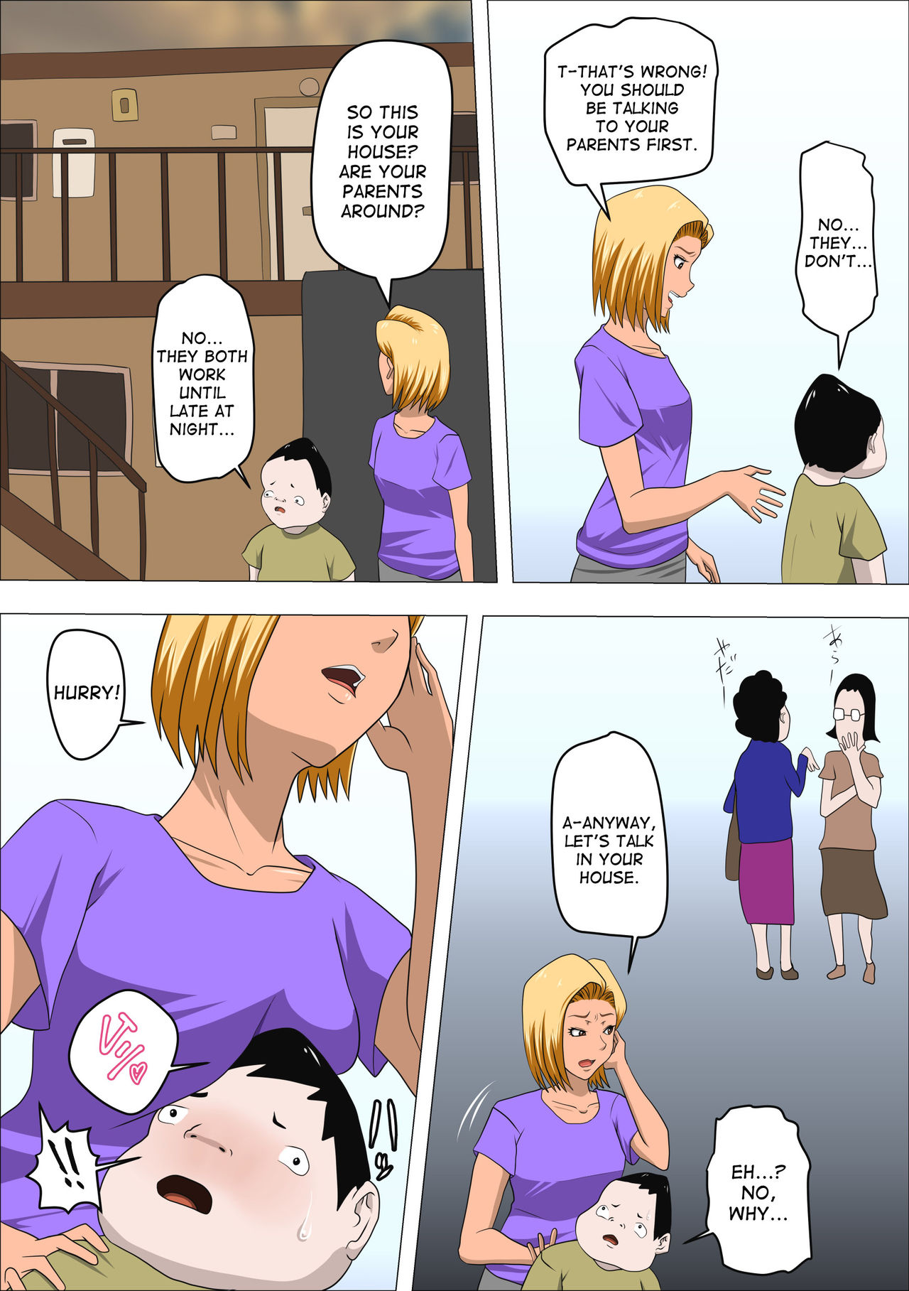 DQN Mama to SEX Suru ~Boku o Ijimeru Yatsu no Hahaoya de Doutei Sutetatta~ page 10 full
