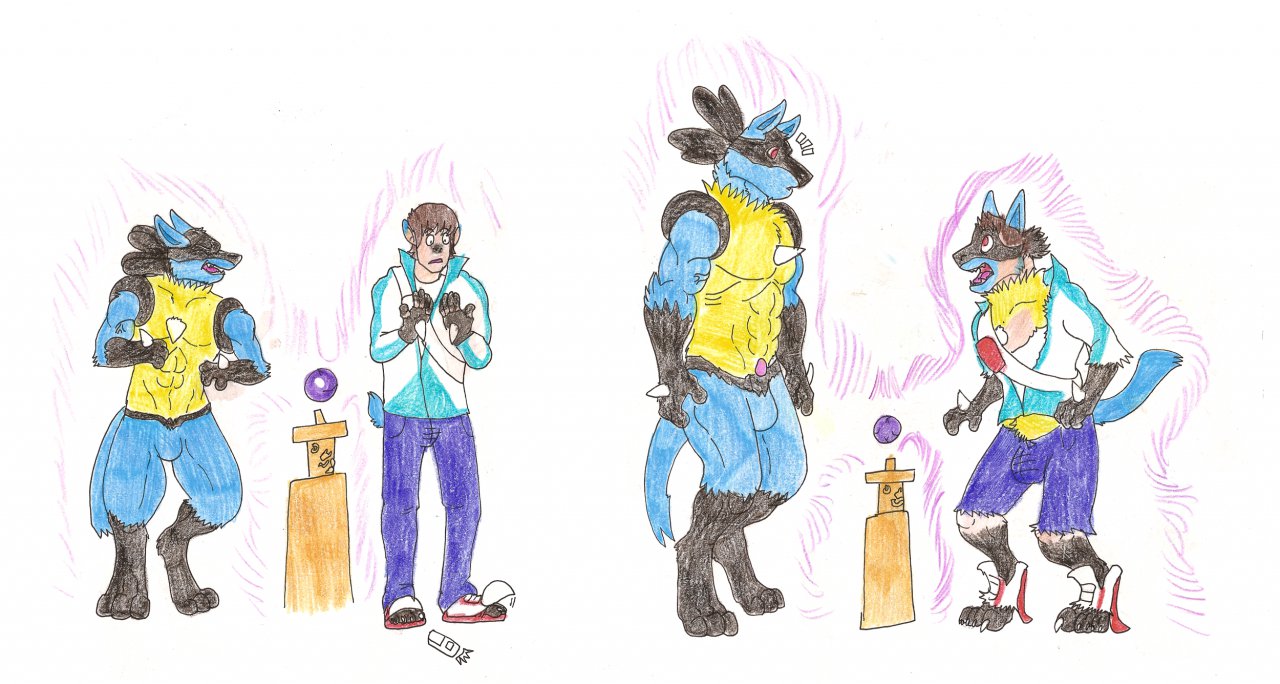 Lucario Transformation + Bonus Art page 3 full
