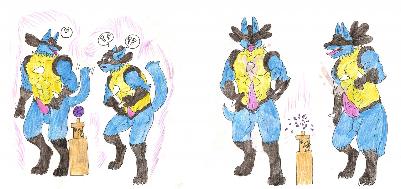 Lucario Transformation + Bonus Art page 4 full