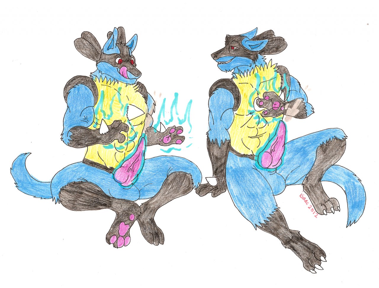 Lucario Transformation + Bonus Art page 5 full