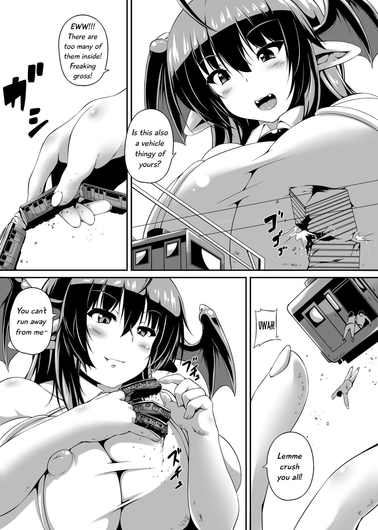 "Akuma no Kimagure" &amp; "Gouin Kyuuin!? Succubus Drain!!" page 6 full