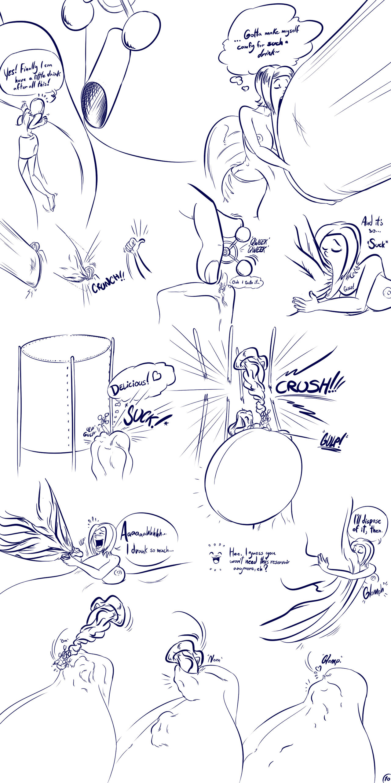 My Girlfriend Has A Large Mouth 4: The Giant Bet page 8 full