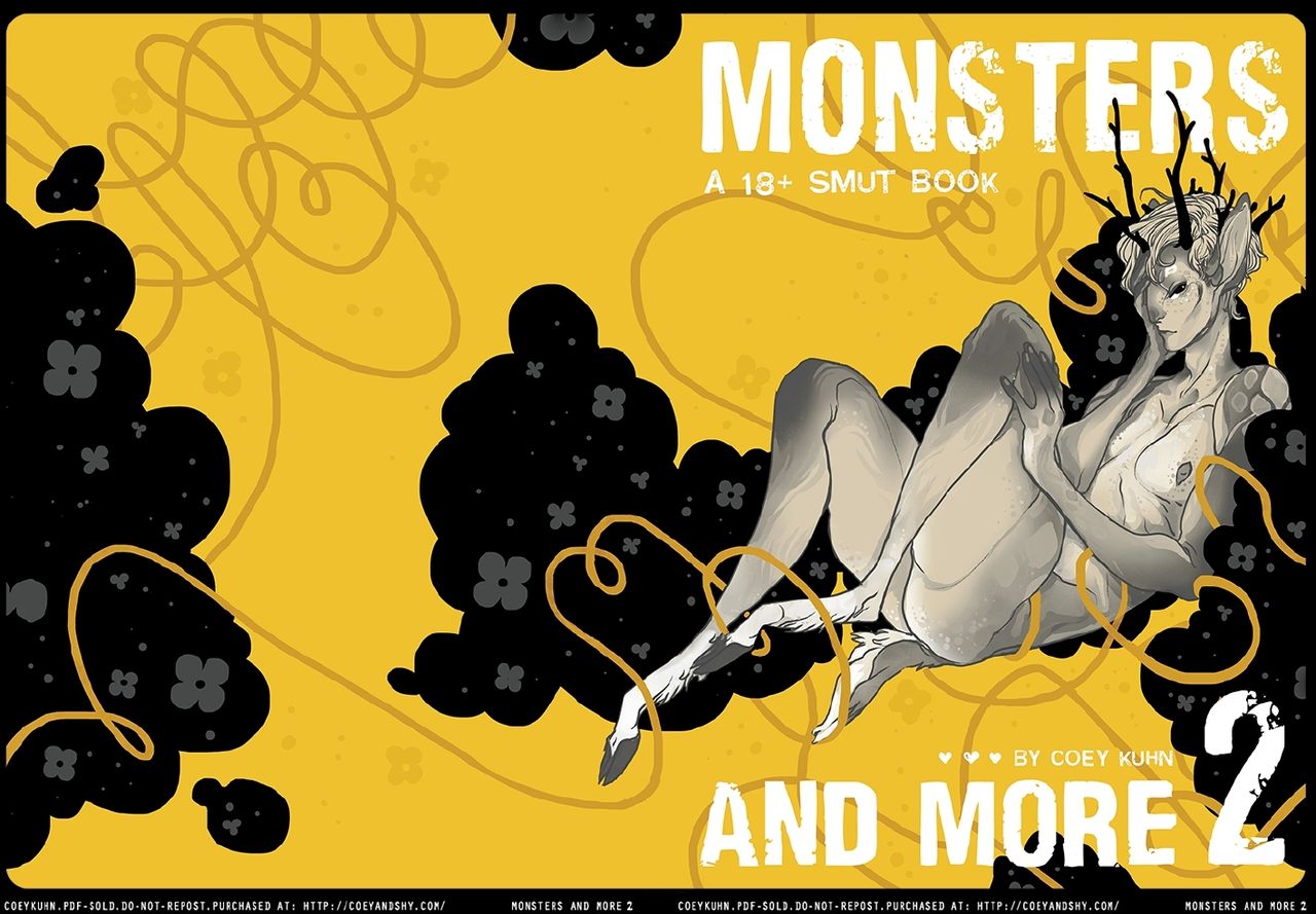 Monsters &amp; More: An 18+ Sketchbook by Coey Kuhn VOLUME 2 page 1 full