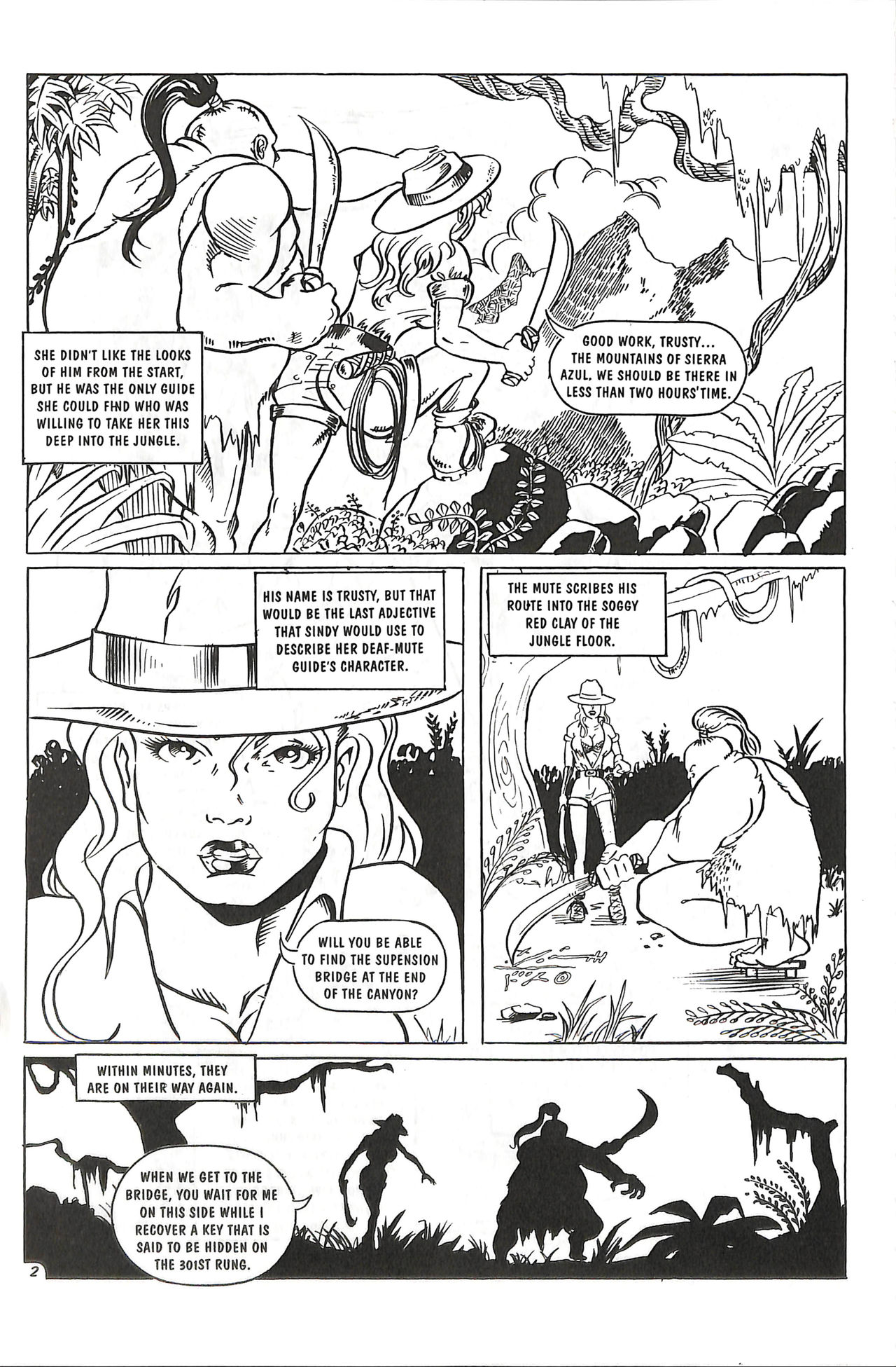Sindy-Anna Moans : Quest for the Golden Dildo #1 page 5 full