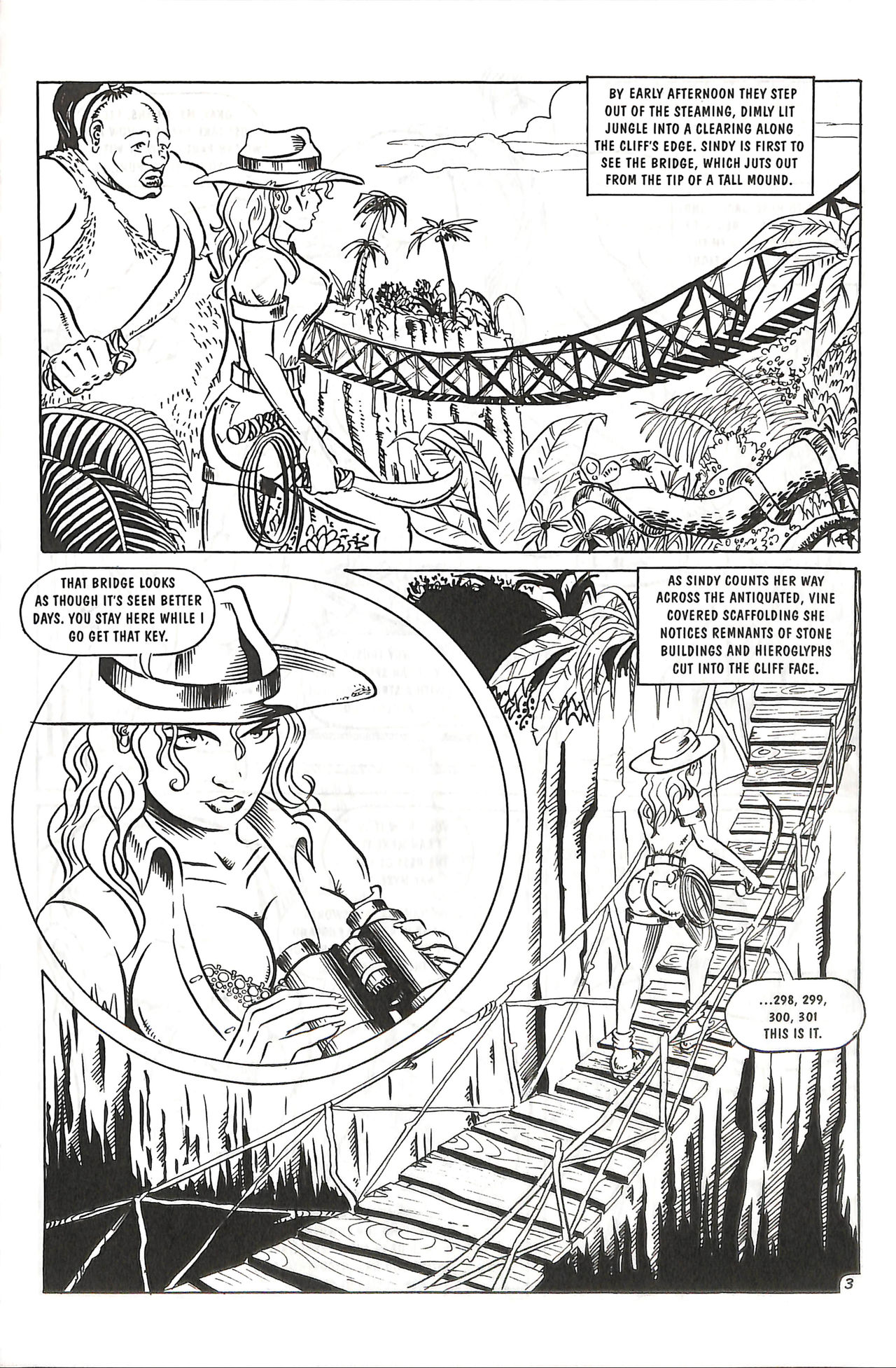 Sindy-Anna Moans : Quest for the Golden Dildo #1 page 6 full
