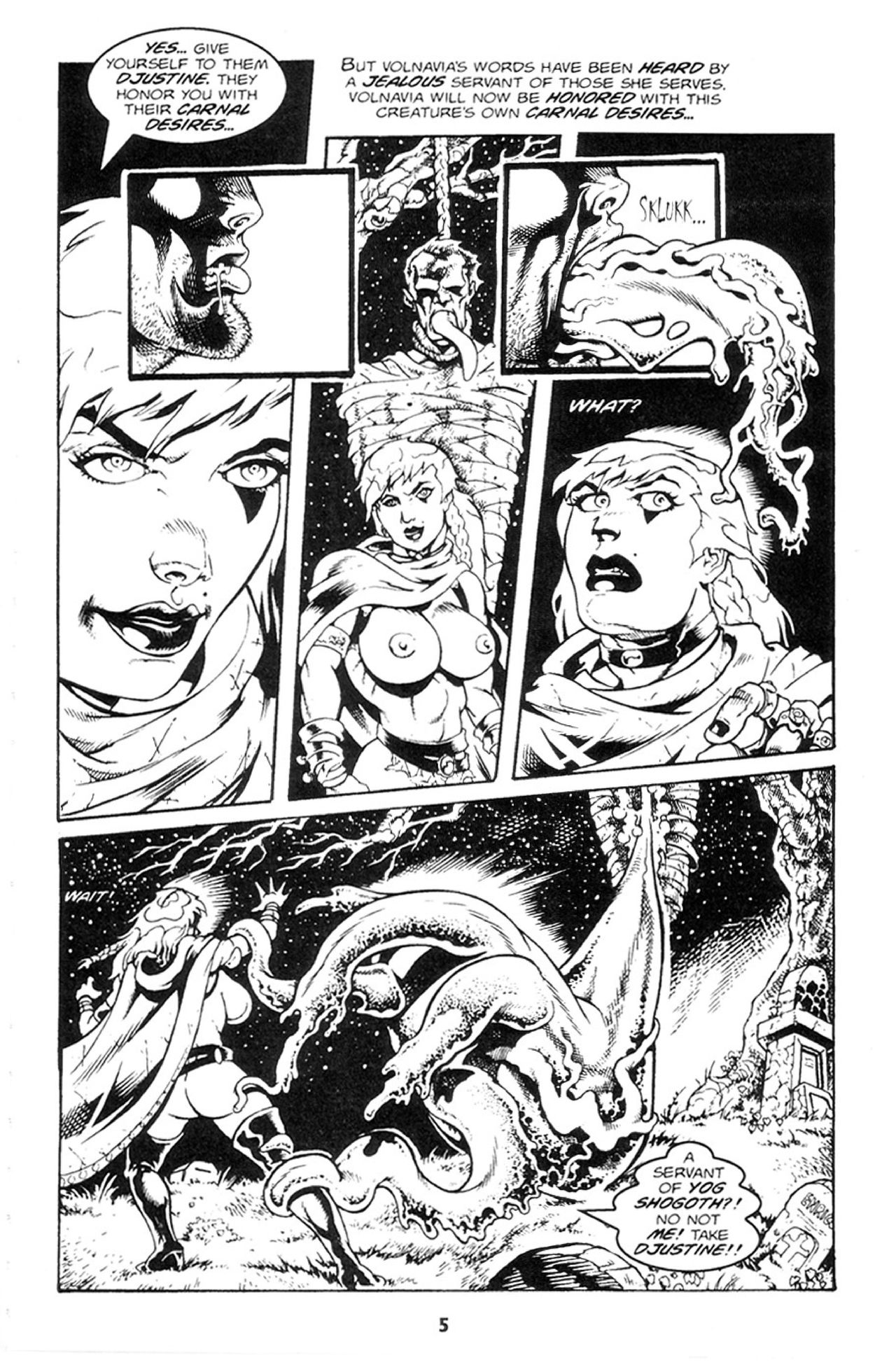 Djustine - Tales of the Twisted West #4 page 6 full