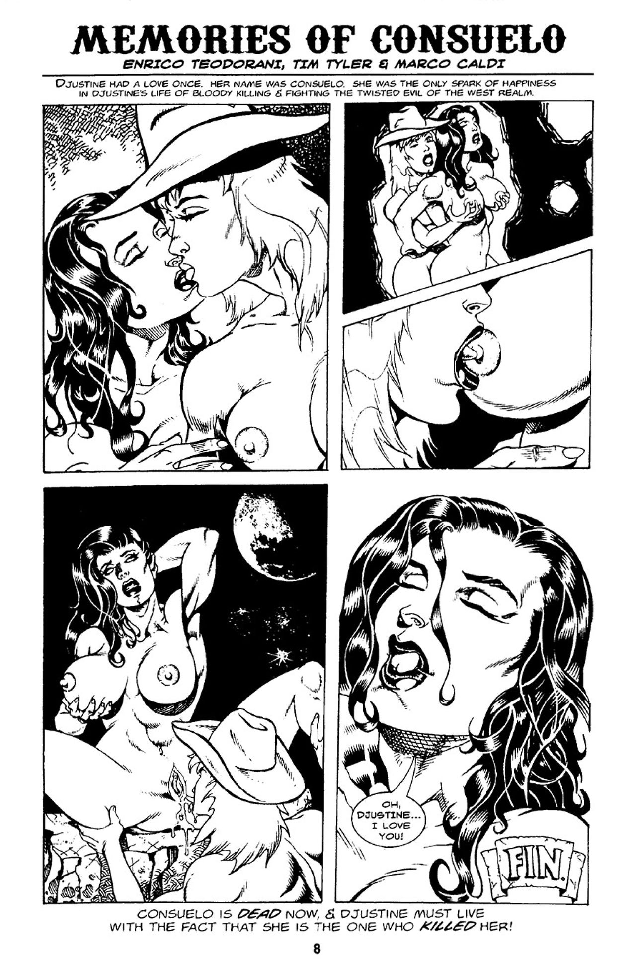 Djustine - Tales of the Twisted West #4 page 9 full