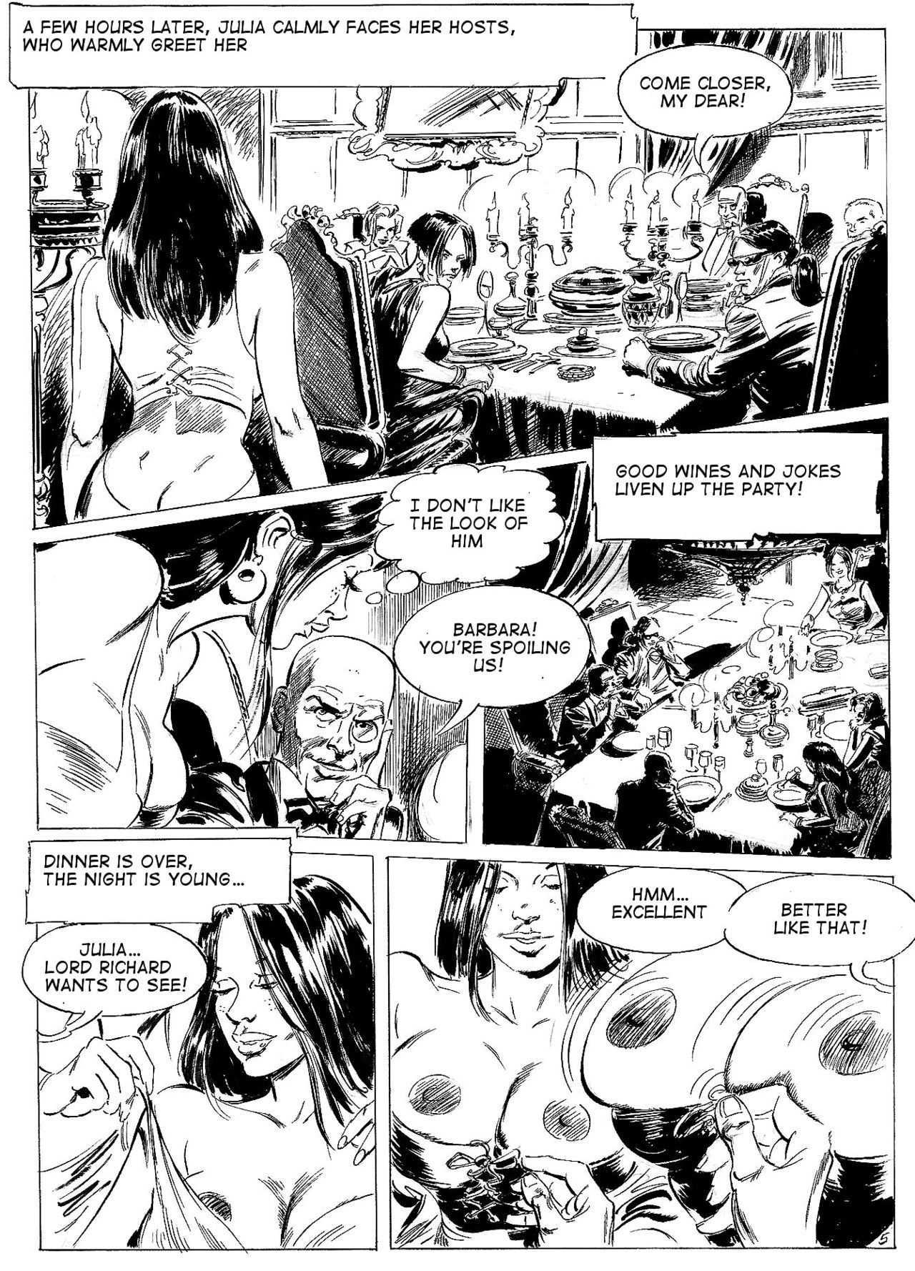 Julia, Infernal Trap page 7 full