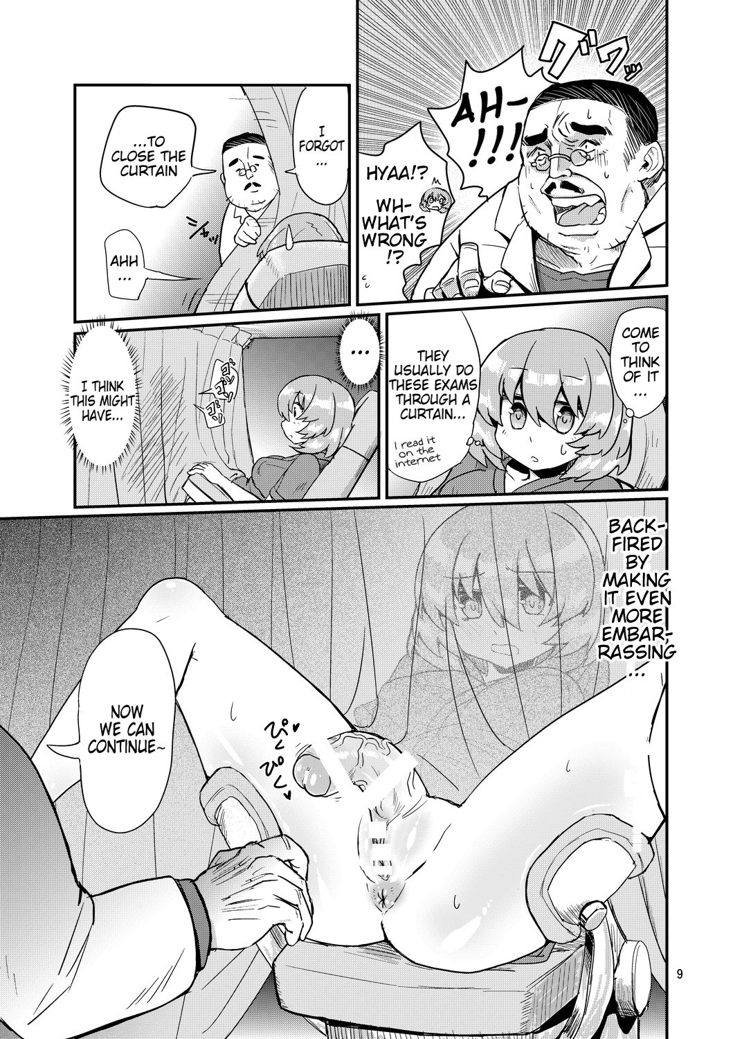 Futanari Shinsatsu Time page 8 full