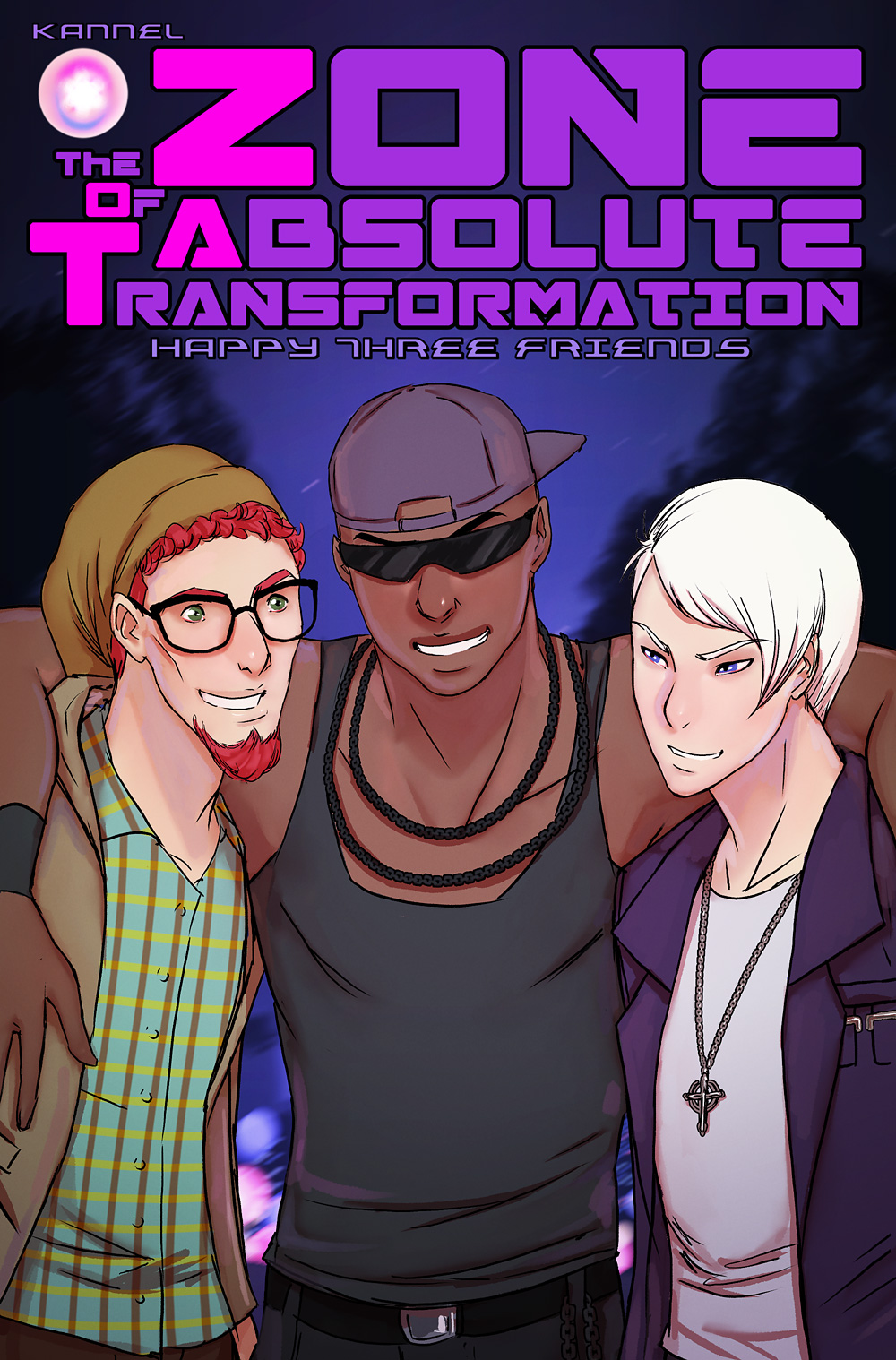 The Zone of Absolute Transformation: Happy Three Friends page 1 full