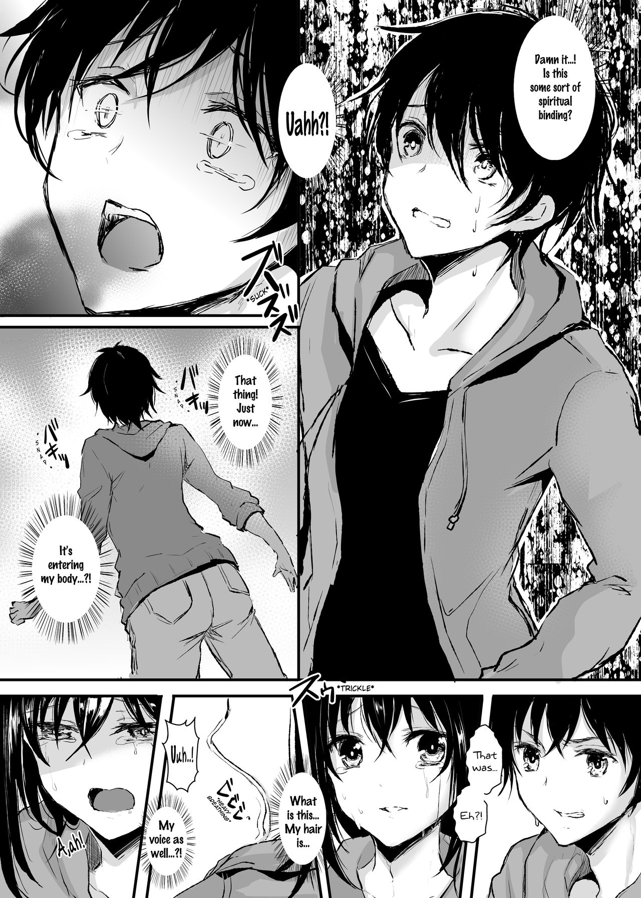 Otsukaresama desu Nyotaika-chan! | The Possessed Genderbender-chan! page 4 full