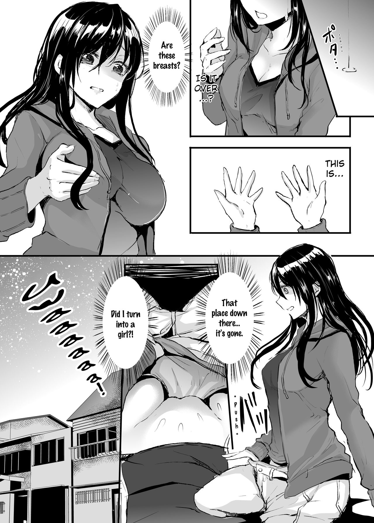 Otsukaresama desu Nyotaika-chan! | The Possessed Genderbender-chan! page 7 full