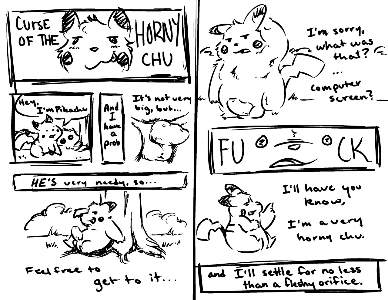Curse of the Horny Chu page 1 full