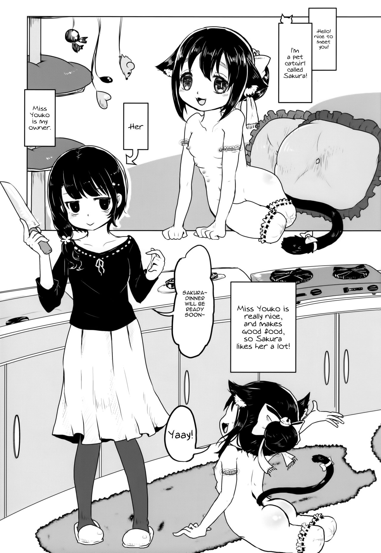 Nekokan! Meshimase | Canned Catfood! Please Try It page 2 full