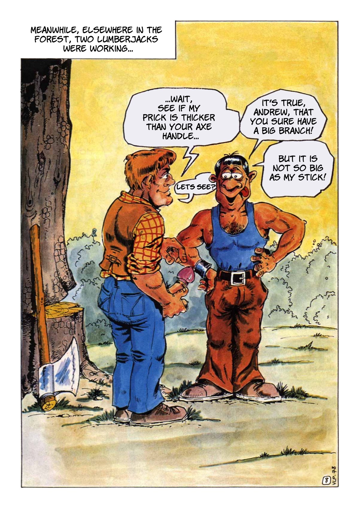 Gerard Manvussa - The Big Red Riding Hood page 9 full