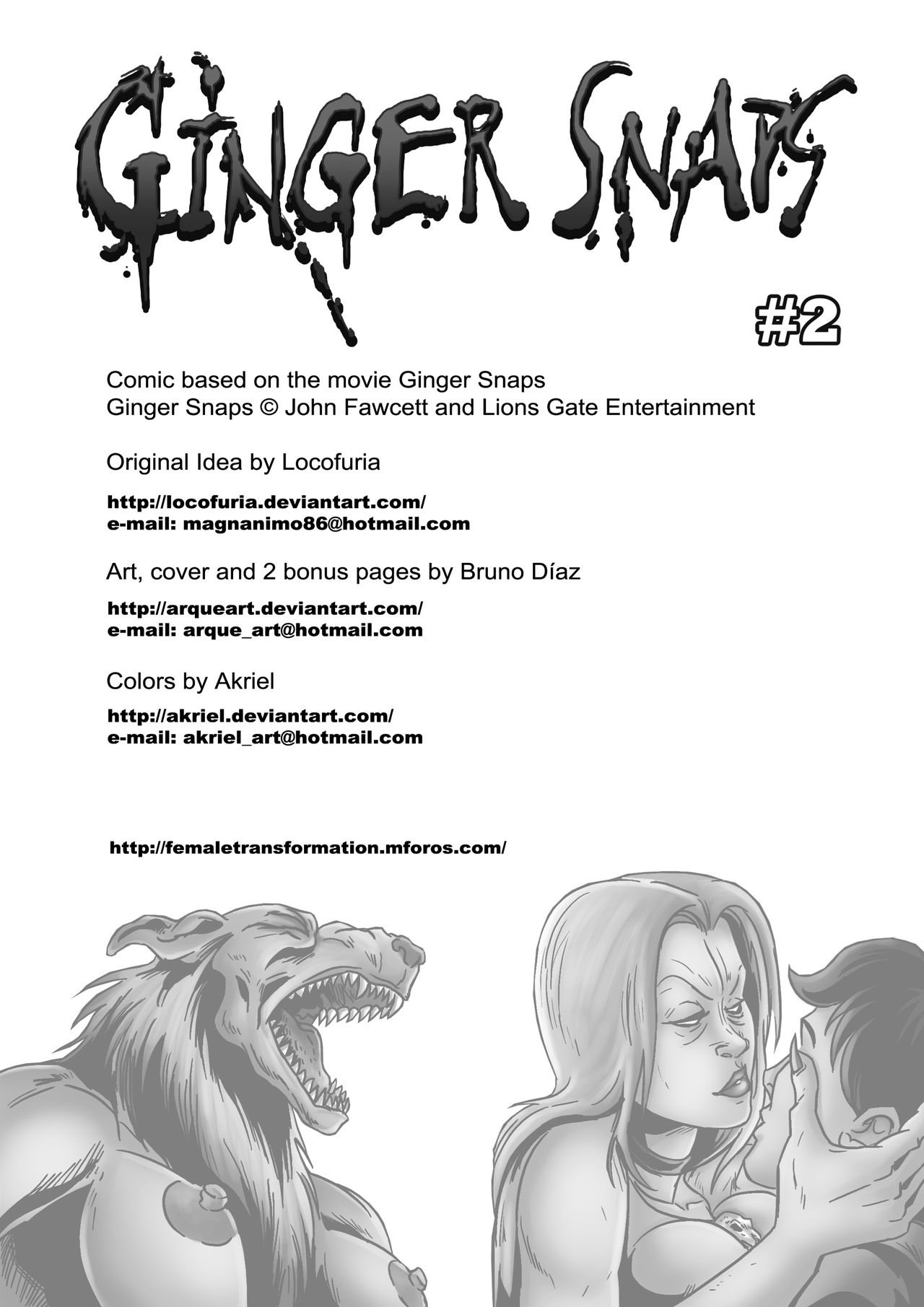 Ginger Snaps 2 page 2 full