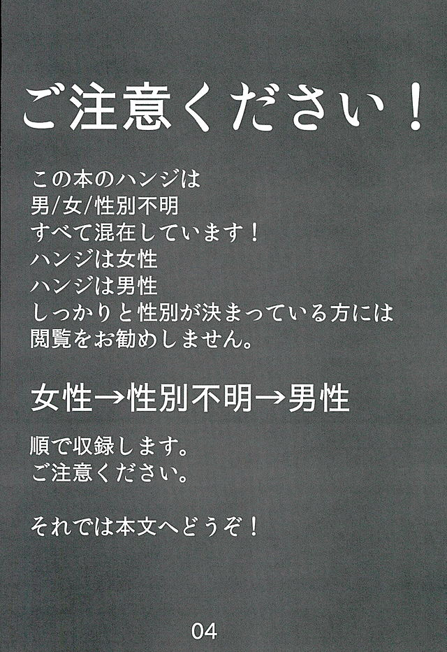 Kare Kanojo ka Sono Hoka ka page 3 full