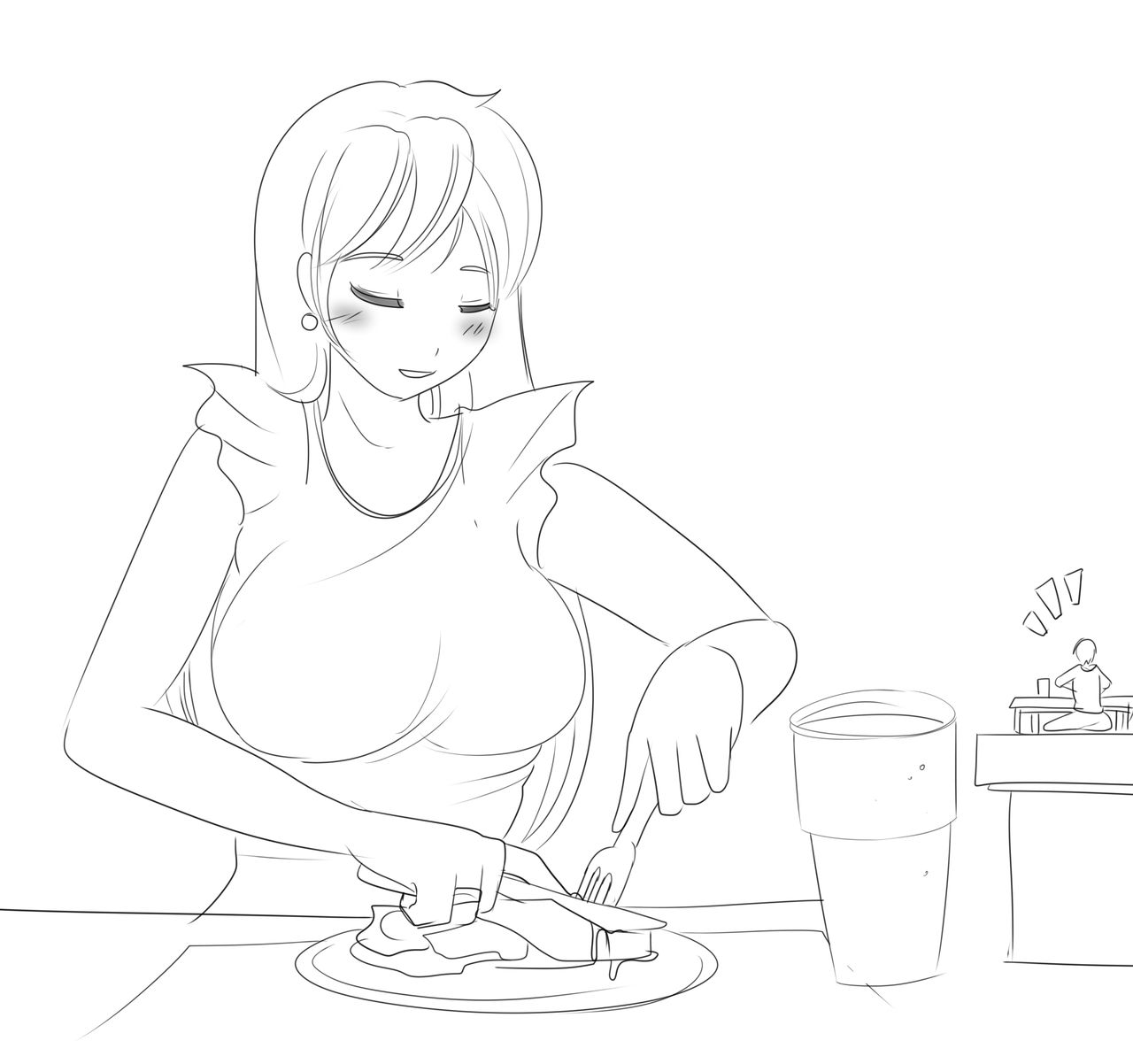 Dinner Accident sketch pack page 2 full
