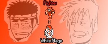 Fighter x Shiro Majutsu | Fighter x White Mage cover