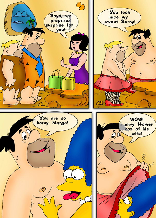 The Simpsons meets The Flintstones page 10 full