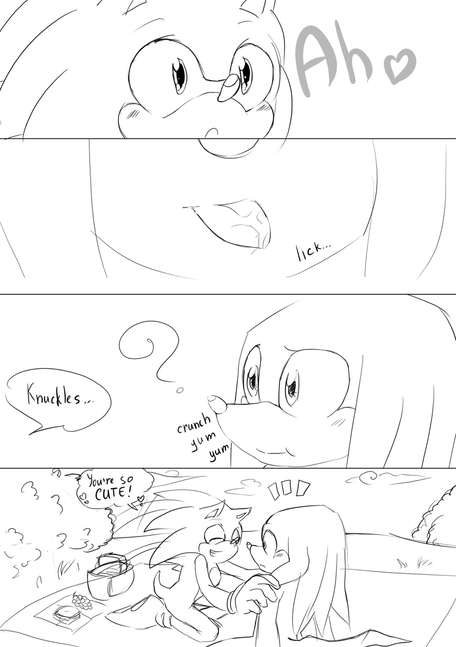 knuxonic comic page 3 full