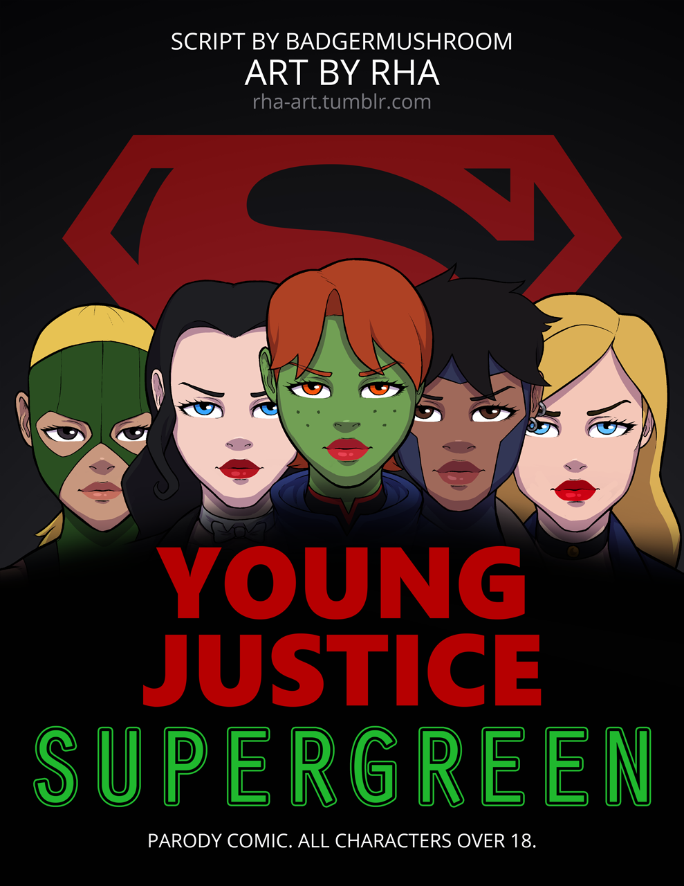 Young Justice: Supergreen page 1 full