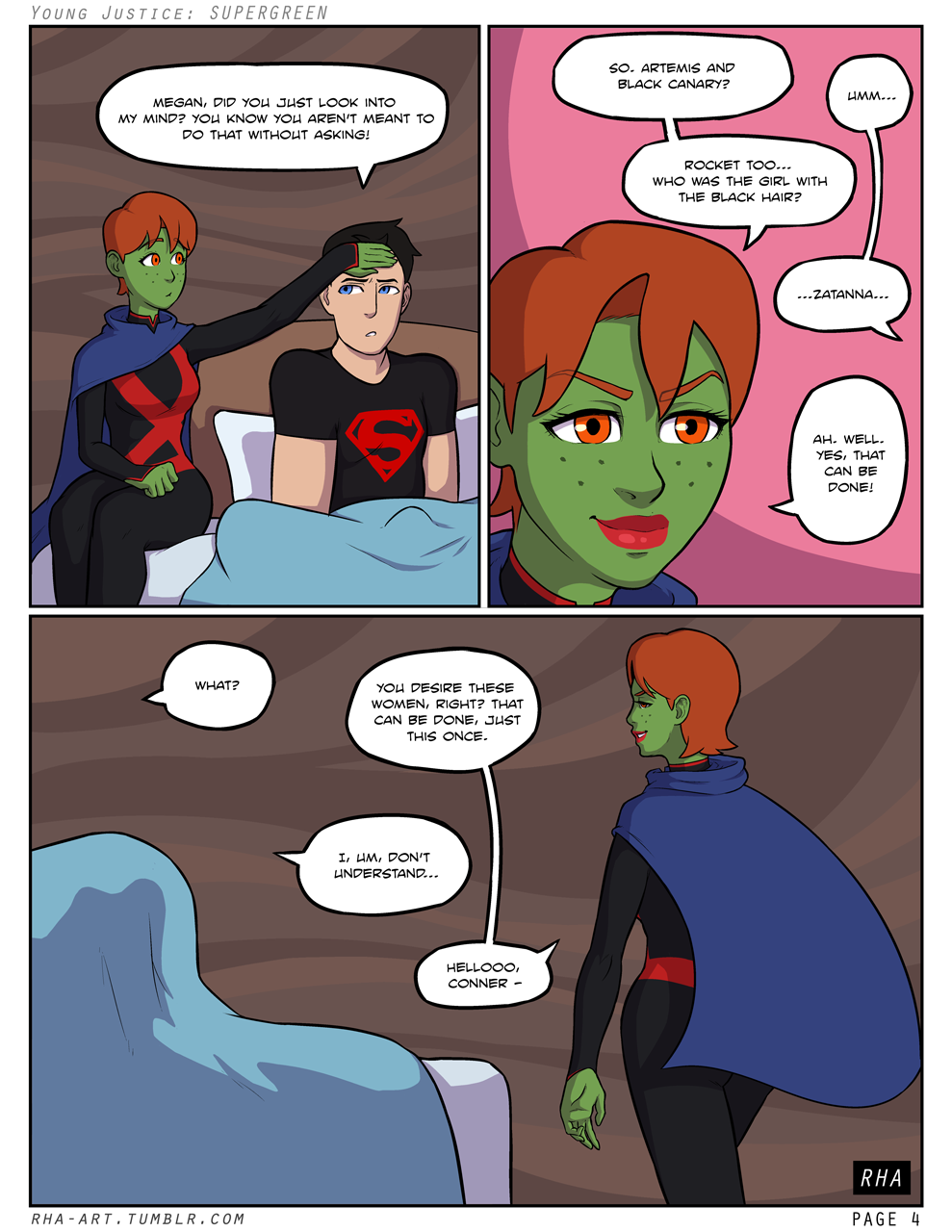 Young Justice: Supergreen page 5 full