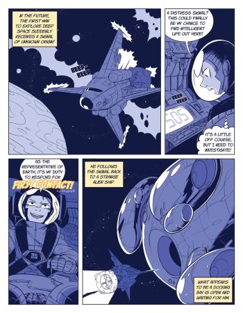 First Contact! cover