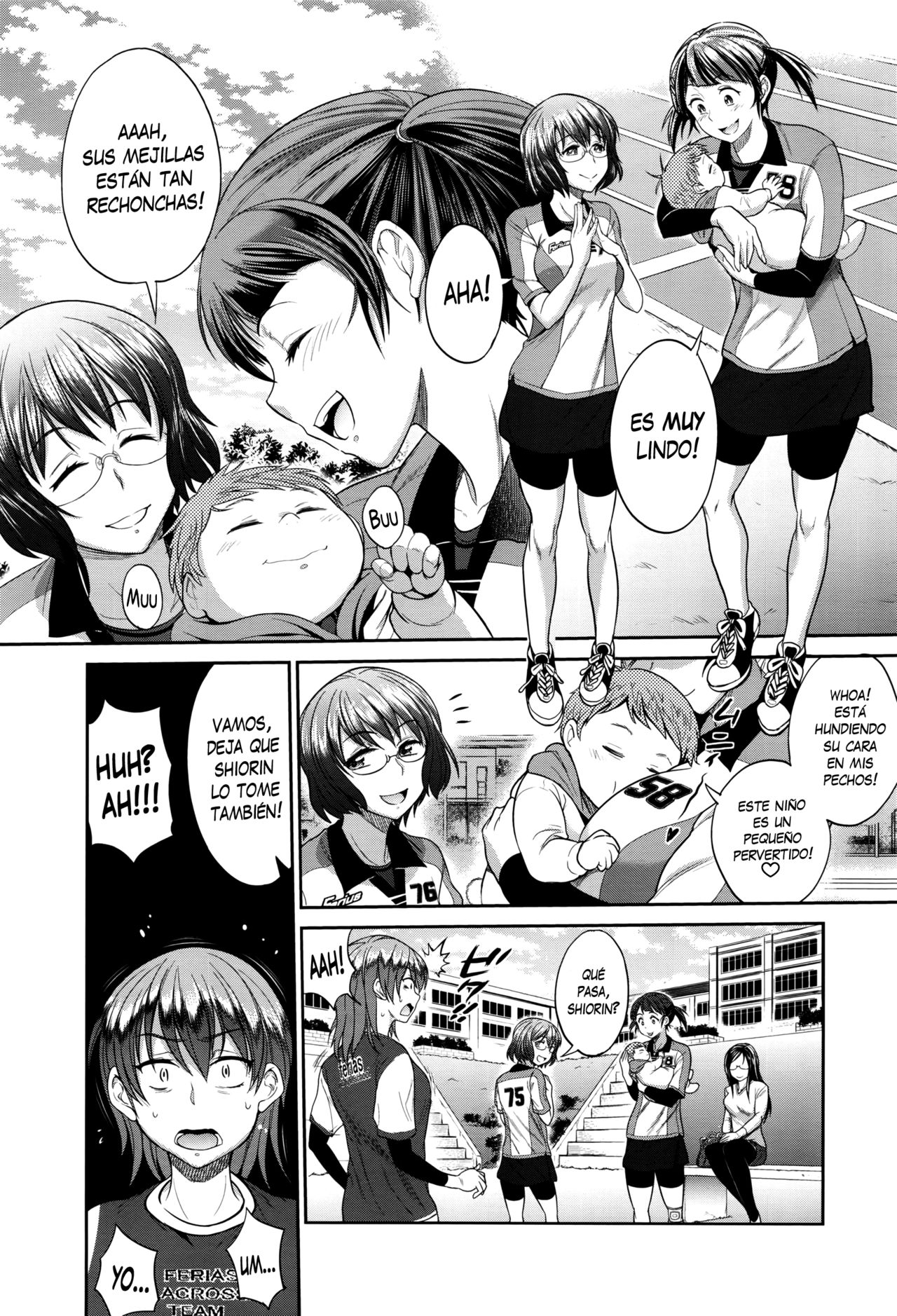 Joshi Lacu! - Girls Lacrosse Club ~2 Years Later~ Ch. 0 page 4 full