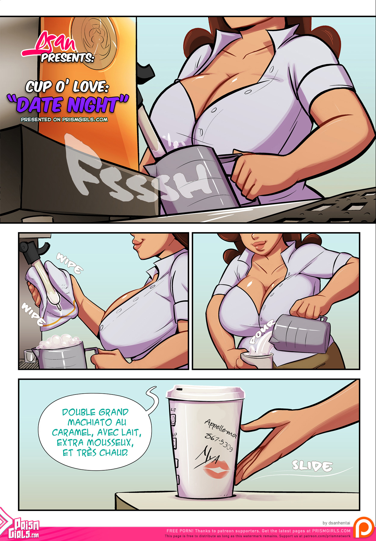 Cup O' Love "Date Night" page 1 full
