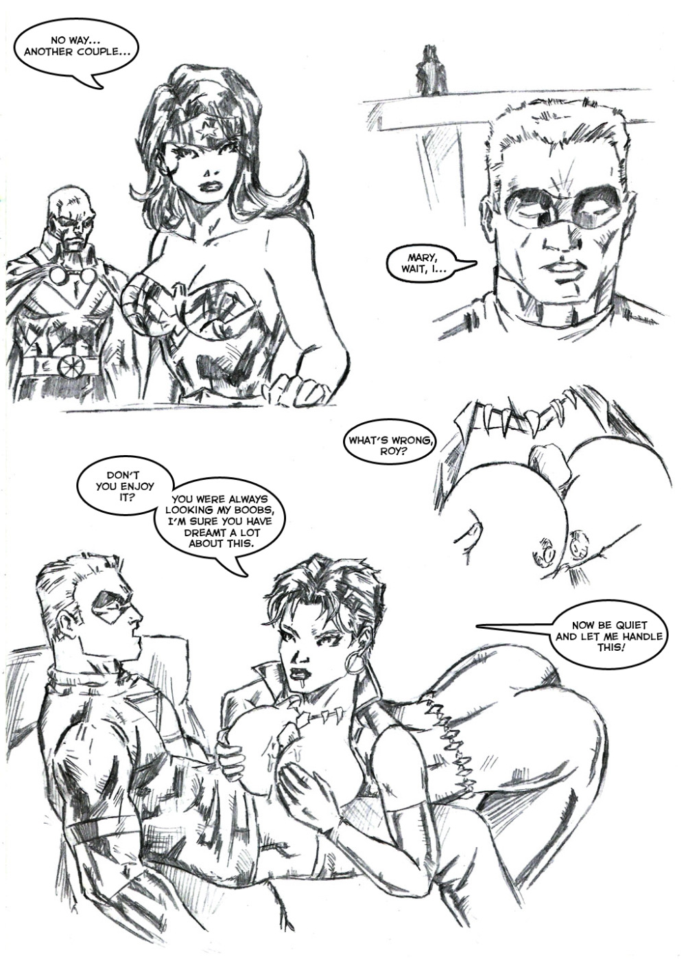 Justice League Unlimited XXX page 9 full
