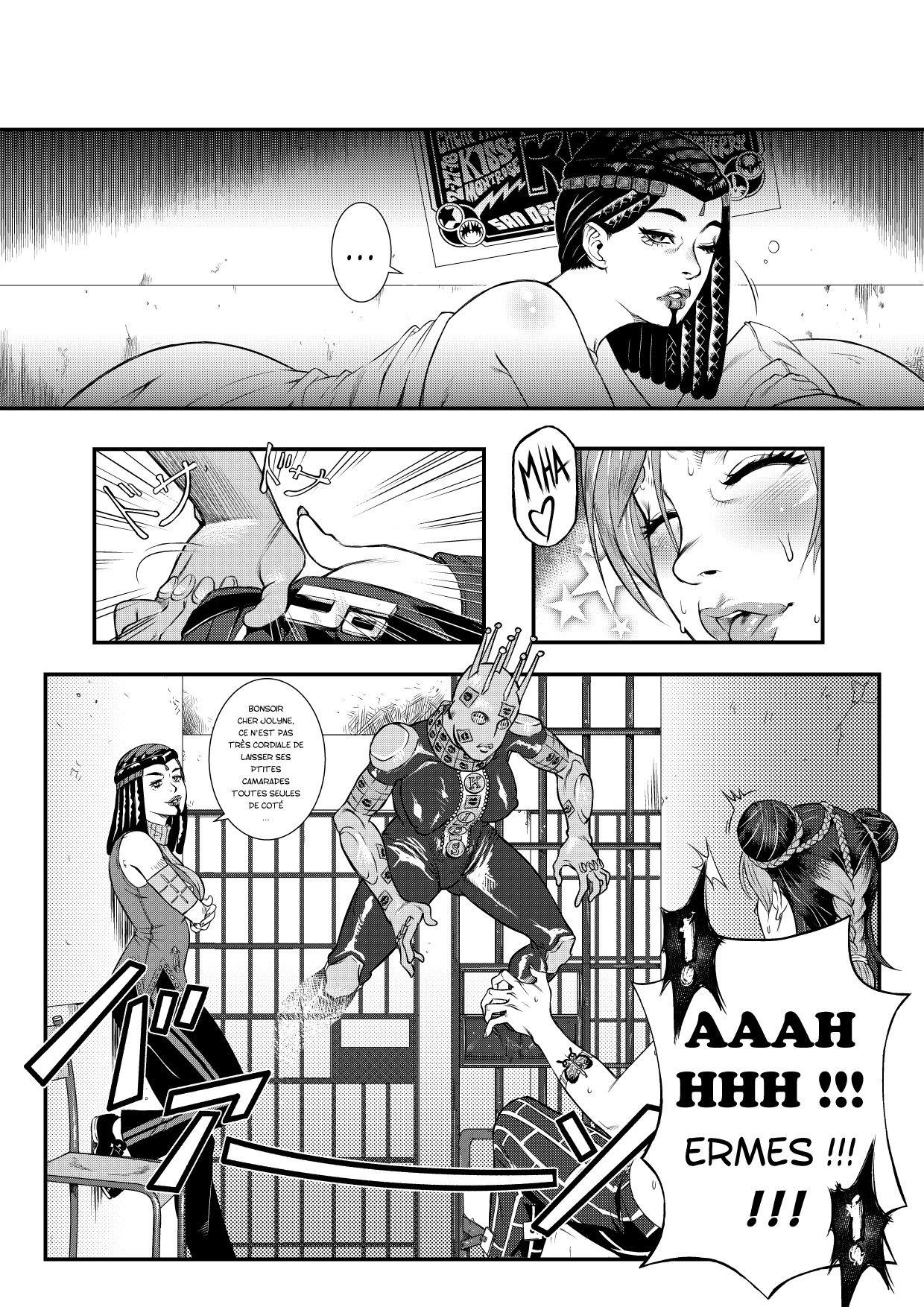 JoJo's Bizarre Adventure - Stone Ocean - Girls by Night page 4 full