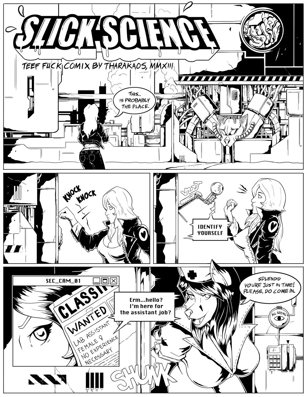 Slick Science page 1 full