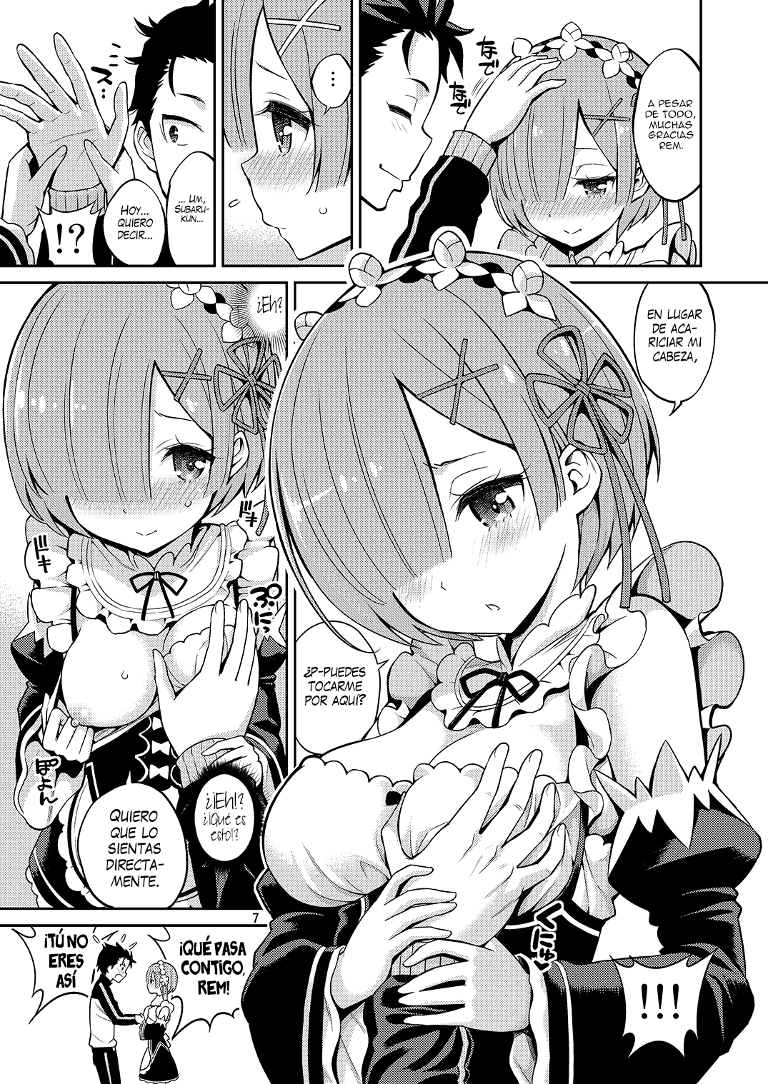 Love:Rem kara Hajimeru Sourou Kaizen Seikatsu | Love:Programa de mejora de eyaculación prematura de Rem page 7 full