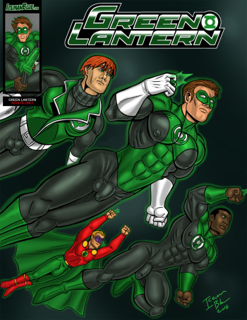 Green Lantern cover