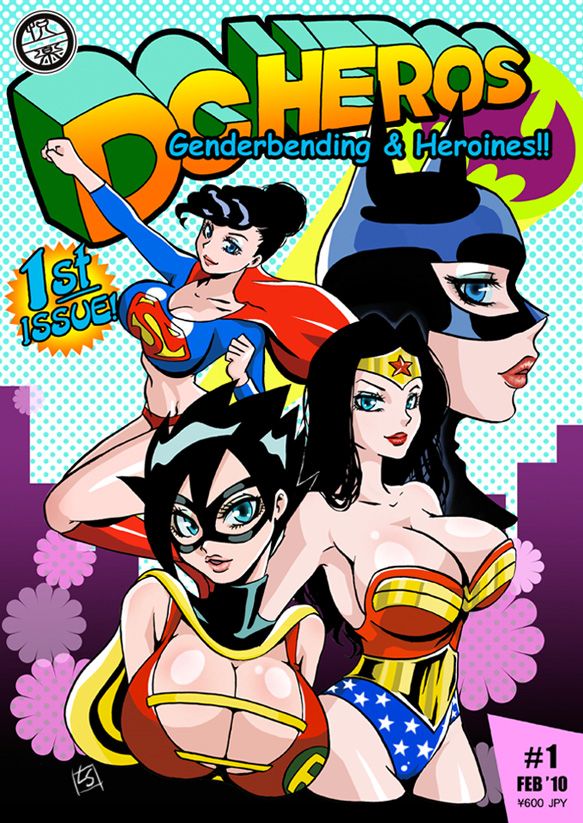 DC HEROS page 1 full