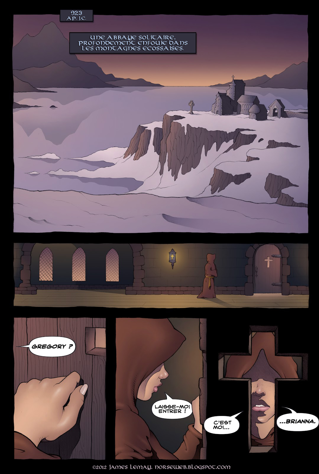 Norse : Dawn Of The Shield Maiden. Chap. 1. French. page 5 full