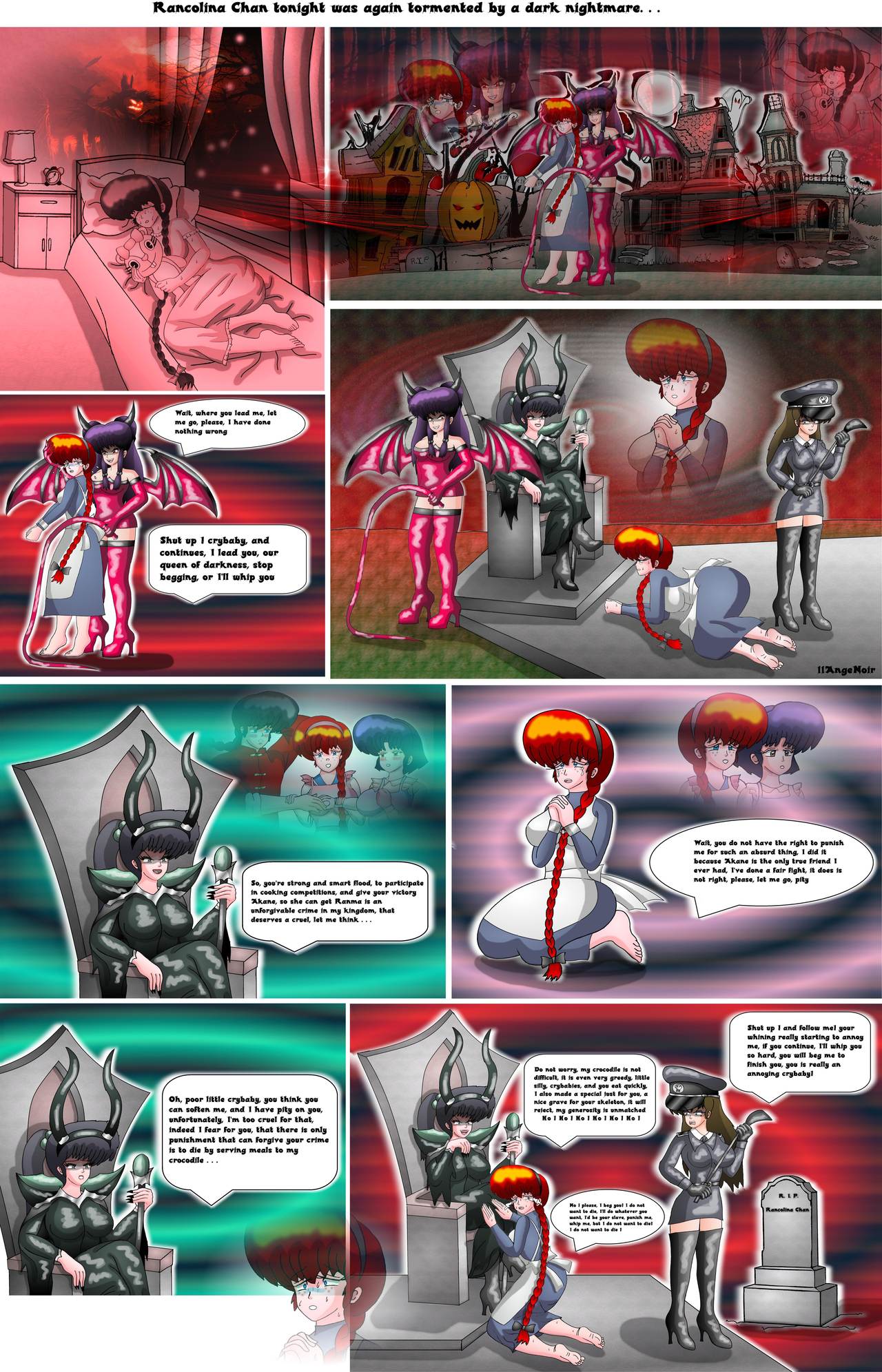 Doujin Ranma &amp; The Secret of Rancolina Chan  Nightmare of Rancolina Chan page 5 full